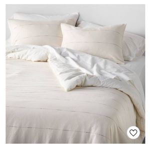 Organic Cotton Queen Duvet set by Hearth & Hand